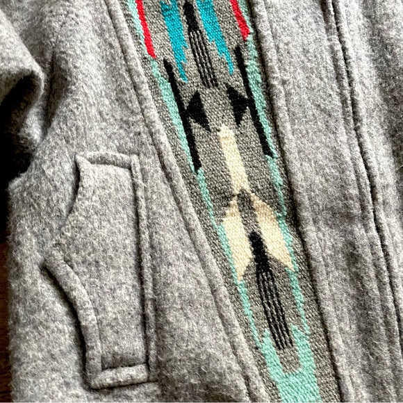 ❌SOLD❌Vintage 70s Chimayo Wool Bomber Jacket - Picture 3 of 9